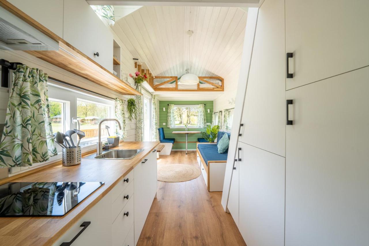 Green Tiny House With Shared Pool Zeewolde Kültér fotó